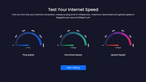 nodejs internet speed test